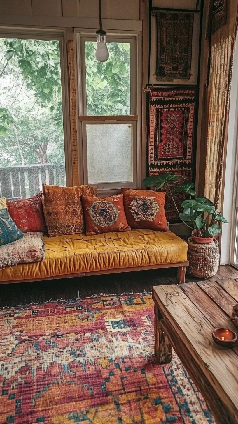 Bohemian Bliss: Transform Your Space with Cozy Textiles and Earthy Tones