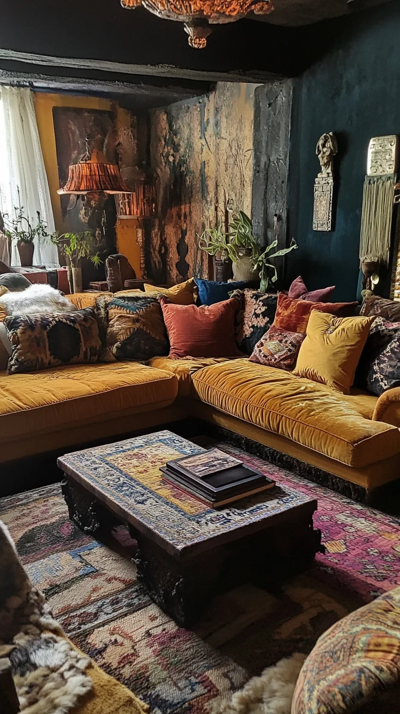 Bohemian Chic: Embrace Cozy Elegance with Rich Textures and Vibrant Hues