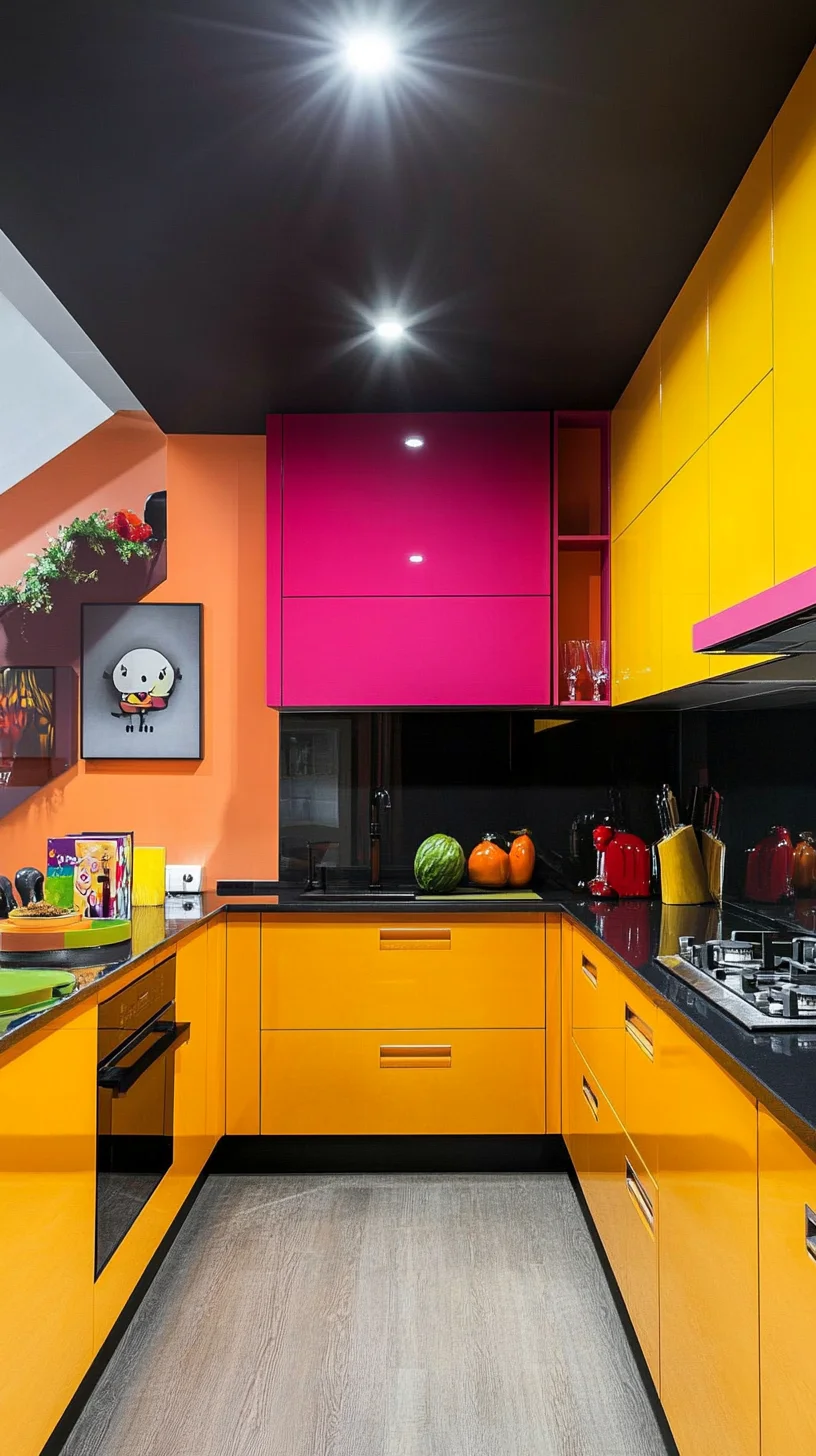 Bold and Bright: Unleashing the Power of Color in Modern Kitchen Design