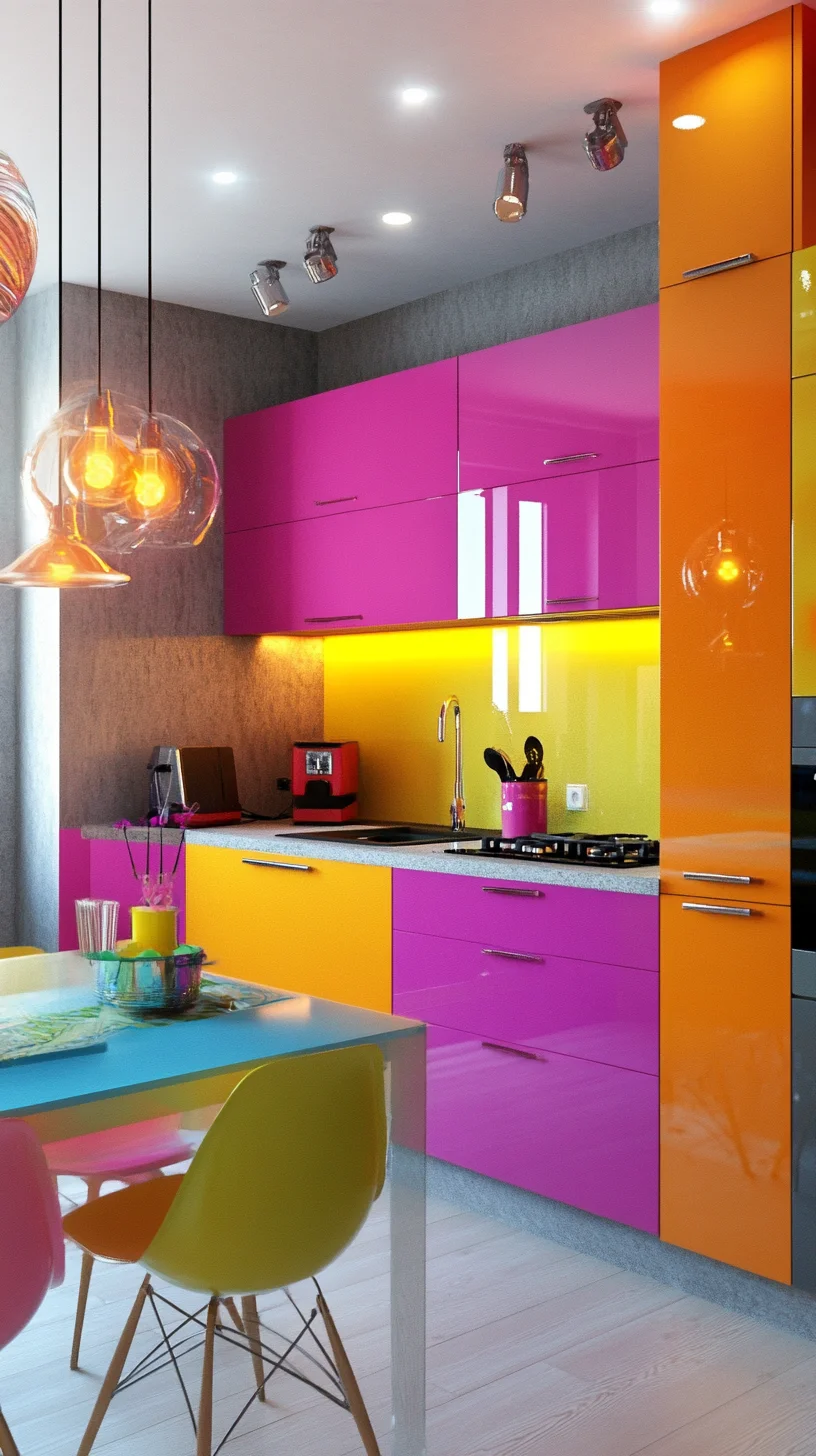 Bold and Vibrant: Embrace the Fun of Colorful Kitchen Design