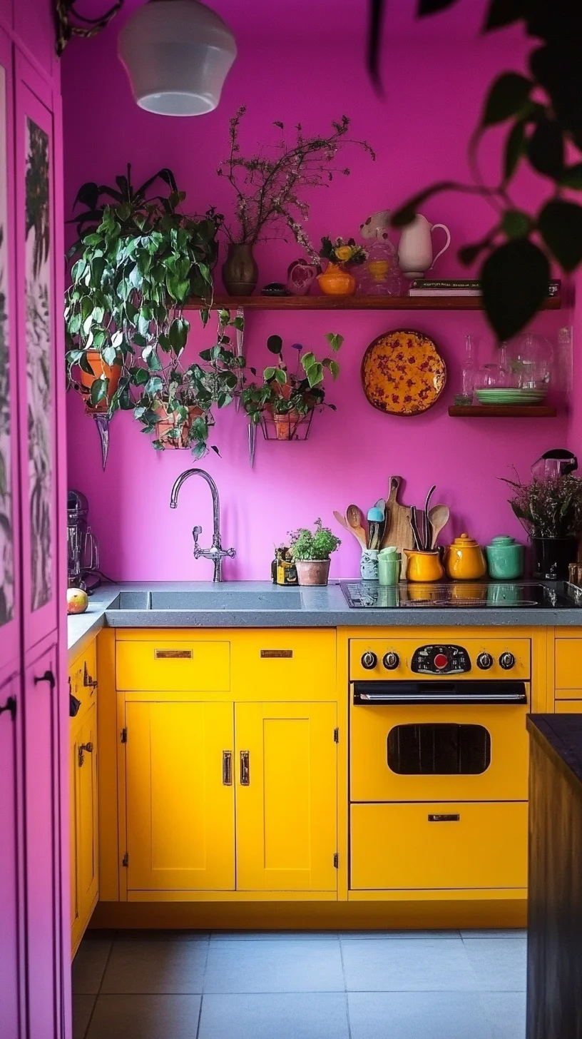 Bright and Bold: Embrace the Playful Charm of a Colorful Kitchen