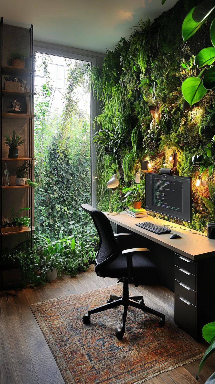 Bring Nature Indoors: Transform Your Workspace with Lush Greenery