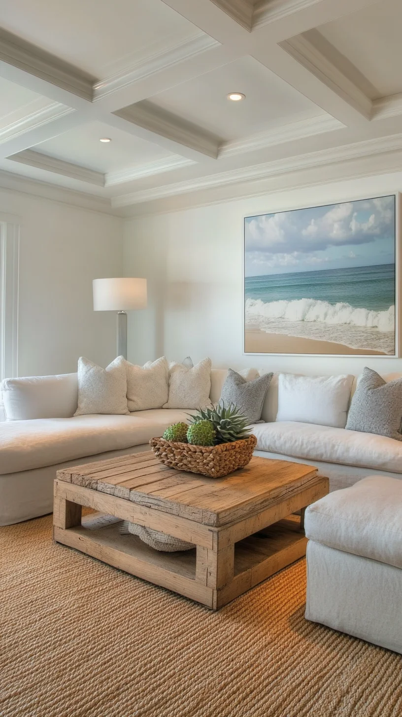 Coastal Charm: Elevate Your Living Space with Effortless Beachy Vibes