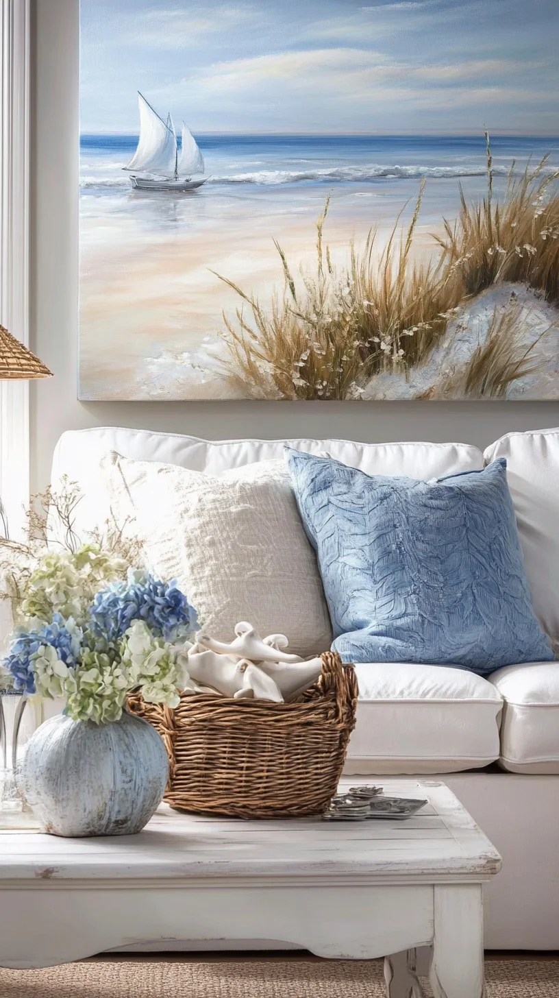 Coastal Chic: Effortless Elegance for a Serene Living Space