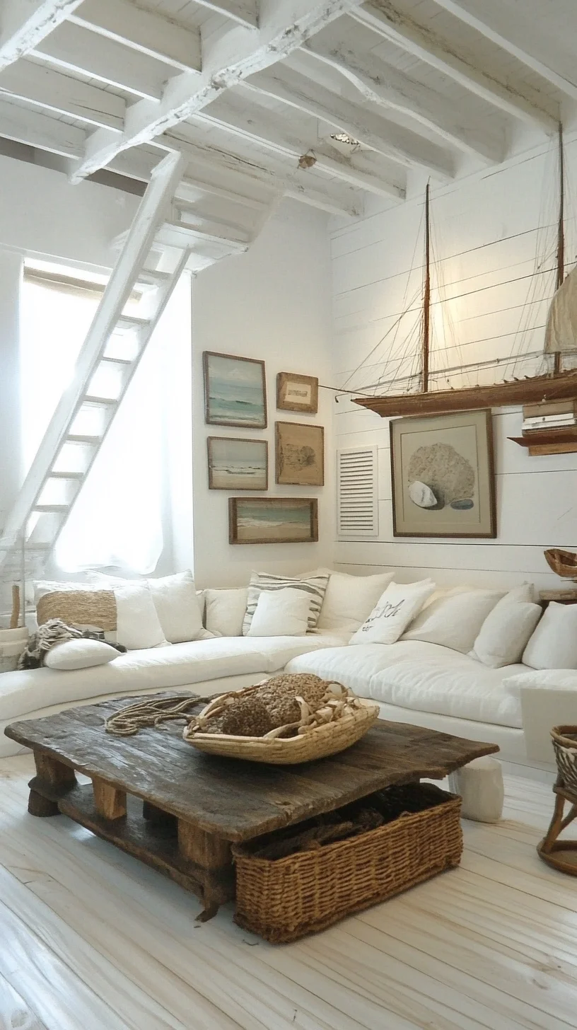 Coastal Chic: Embrace Tranquility with This Serene Living Room Style