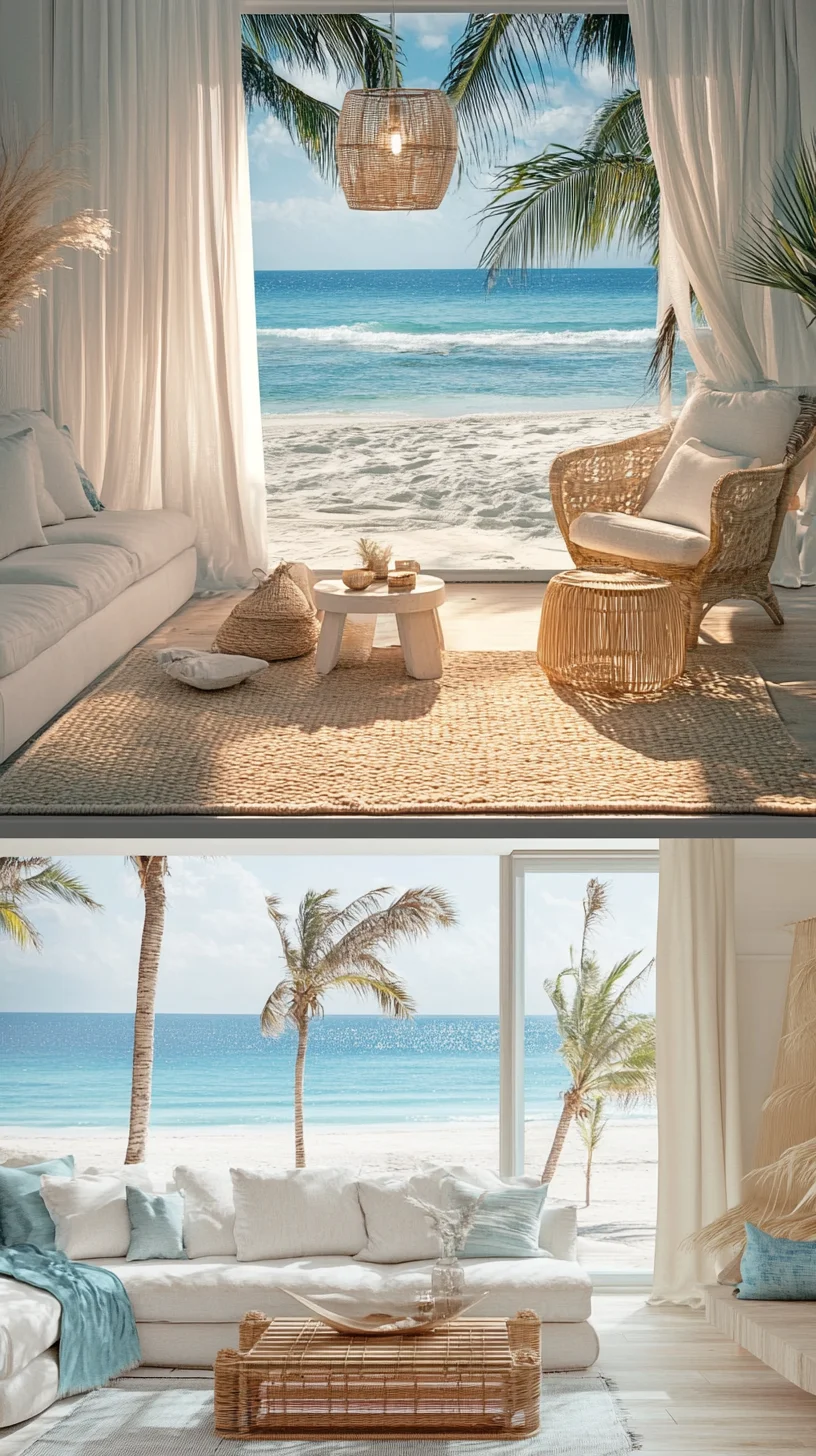 Coastal Serenity: Embrace Beachy Vibes with Chic Natural Elements