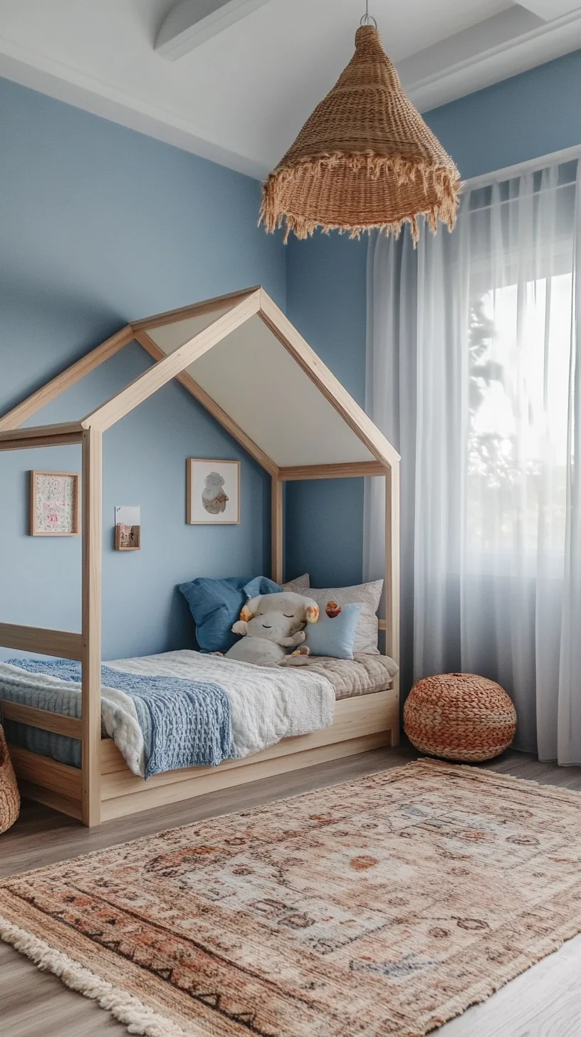 Cozy and Chic: The Perfect House-Shaped Bed for a Stylish Children’s Room