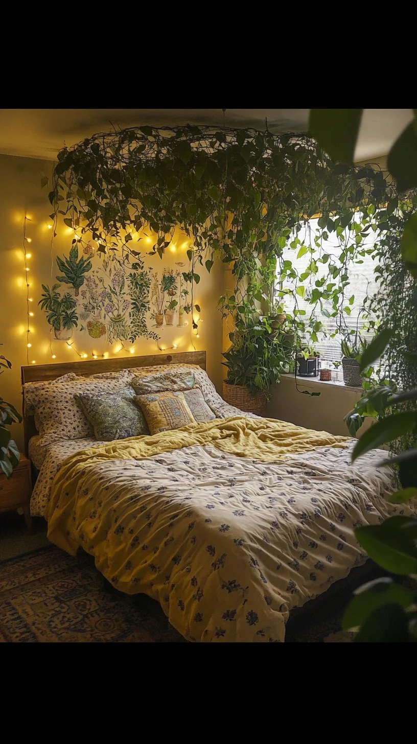 Cozy Botanical Bedroom Retreat: Transform Your Space with Nature’s Touch