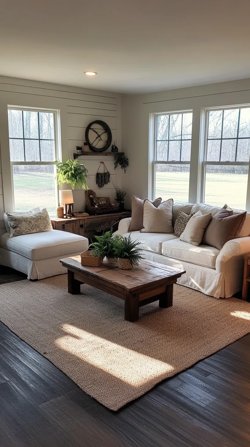 Cozy Chic: Elevate Your Living Room with Rustic Elegance