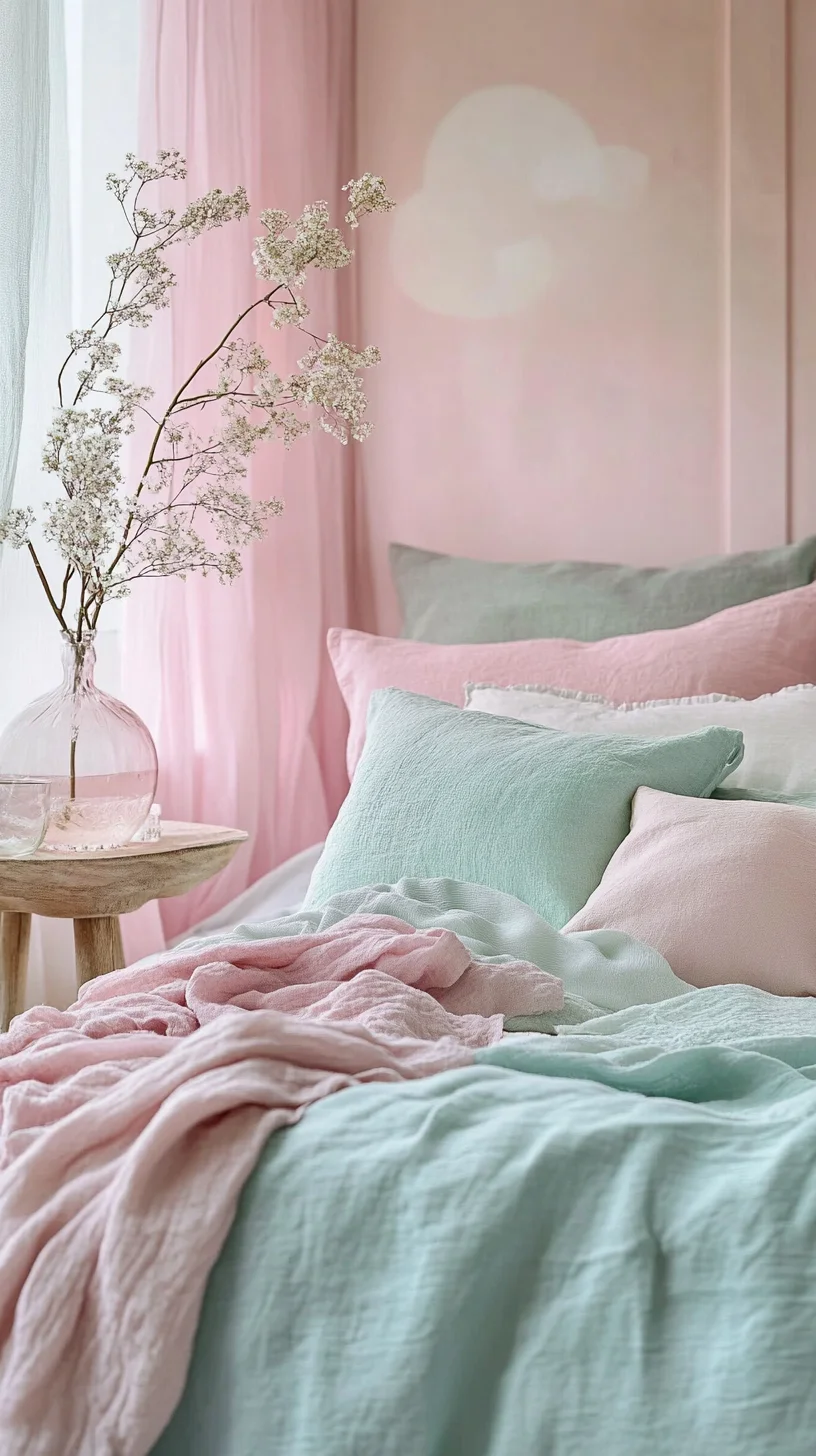 Cozy Chic: Embrace Soft Pastels for a Serene Bedroom Vibe