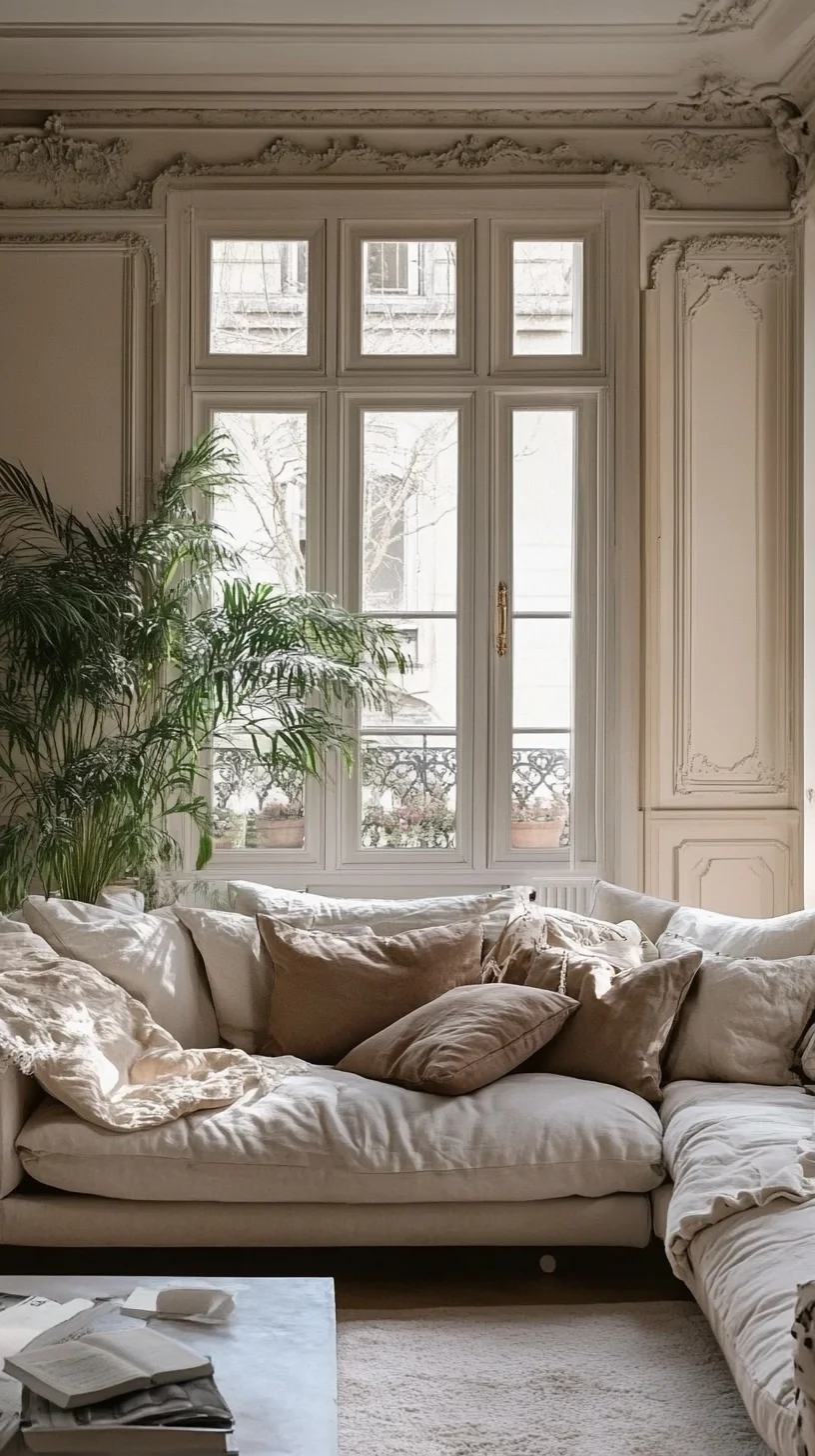 Cozy Elegance: Embrace the Lush Comfort of Earthy Tones in Your Living Space