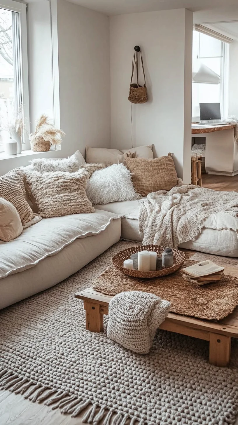 Cozy Minimalism: Create a Warm and Inviting Space with Neutral Textures