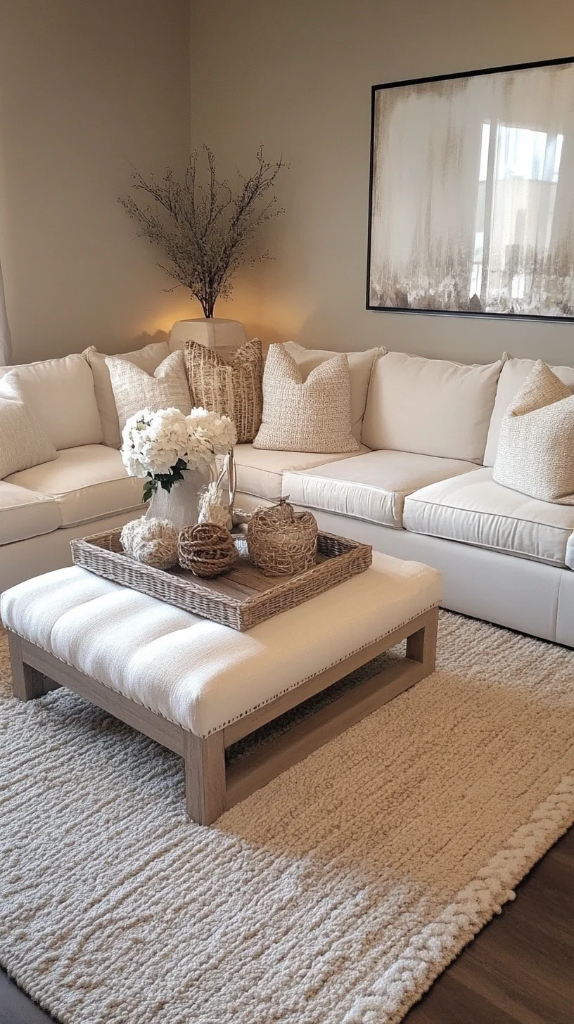 Cozy Minimalism: Creating a Serene White Living Room Oasis