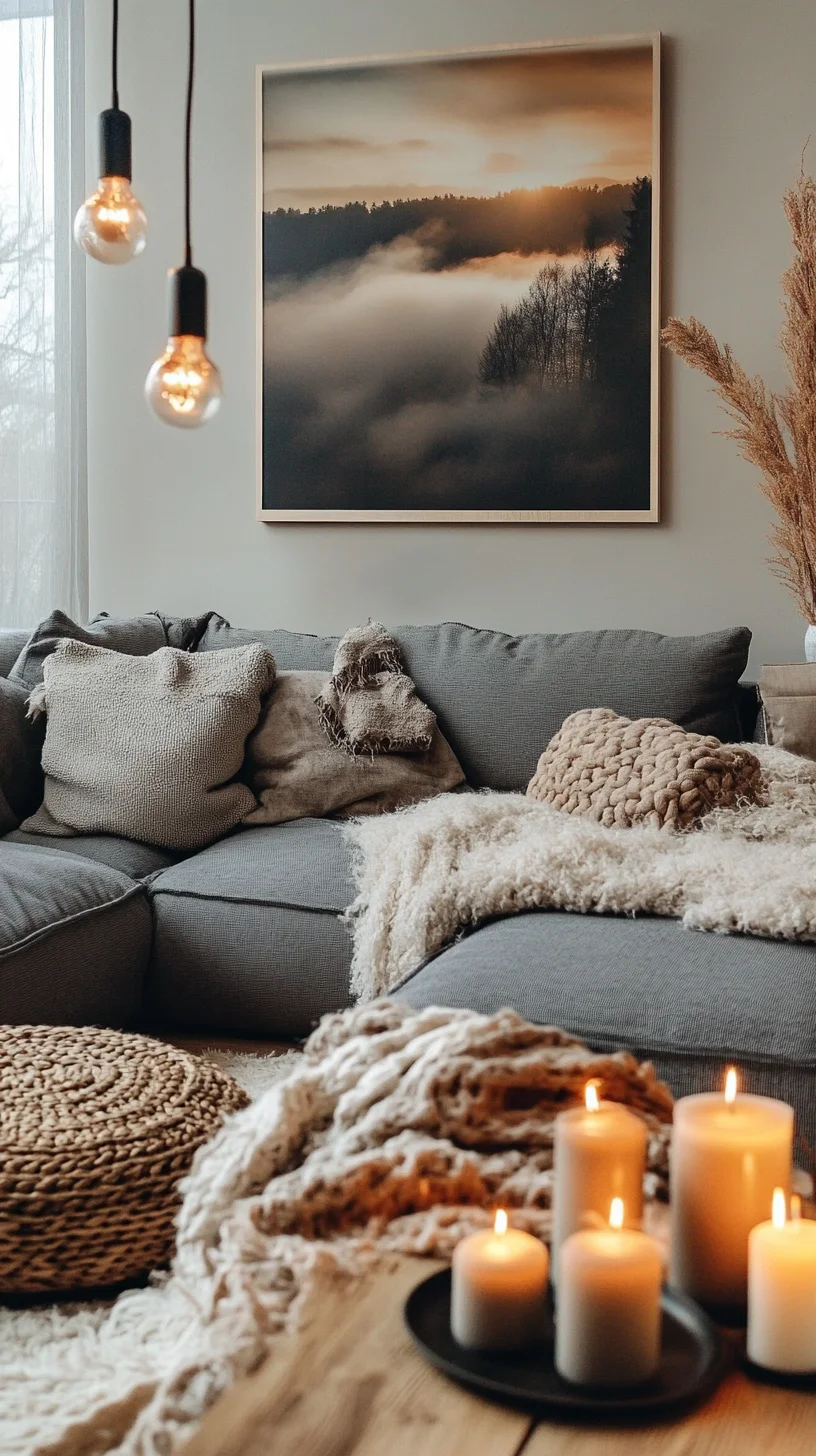 Cozy Minimalism: Embrace Comfort with Natural Tones and Textures