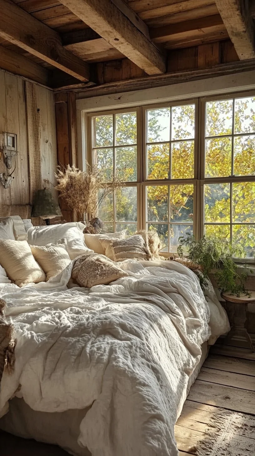 Cozy Rustic Retreat: Transform Your Bedroom into a Serene Sanctuary