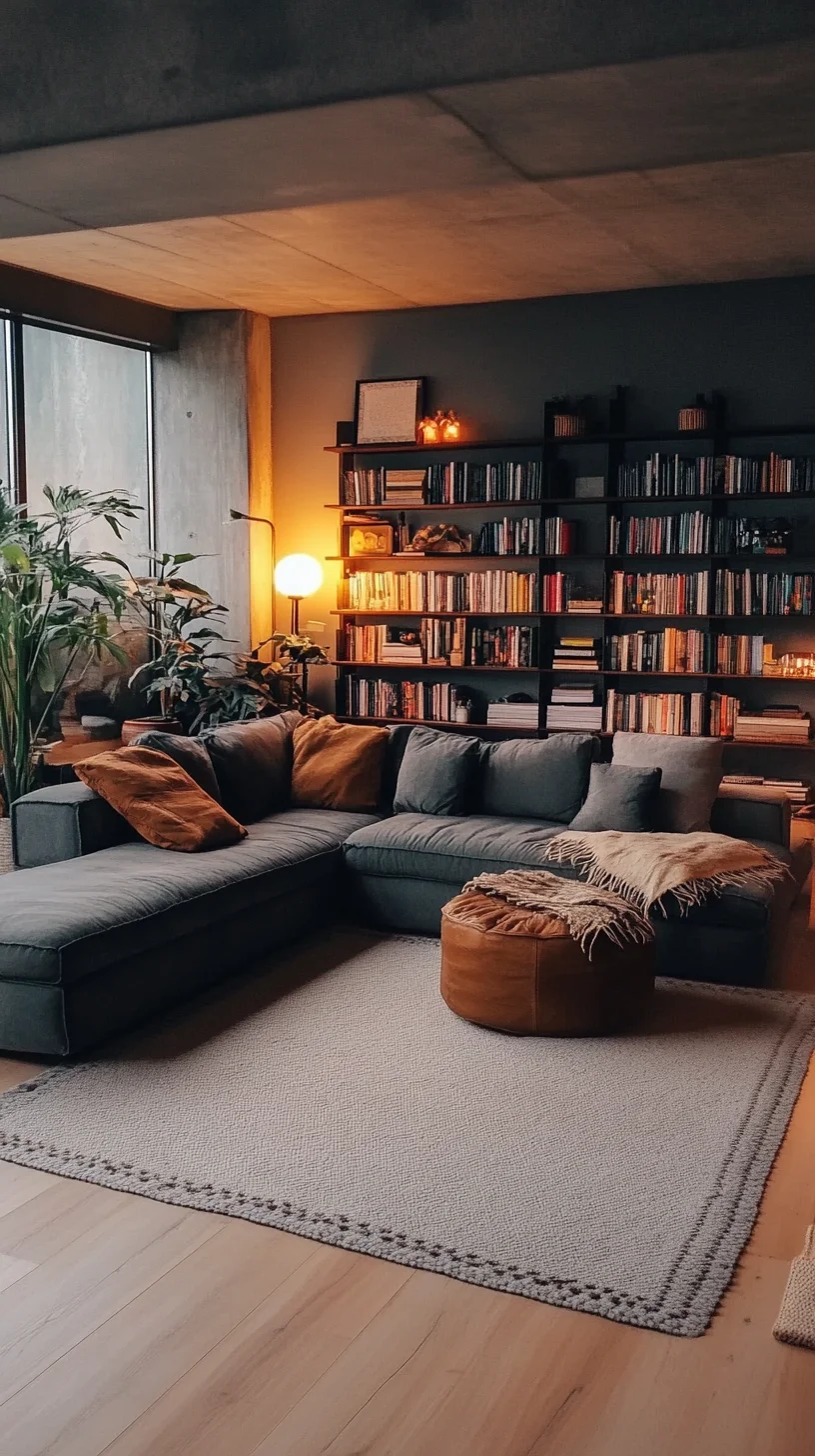 Cozy Urban Oasis: Transform Your Living Room into a Stylish Sanctuary