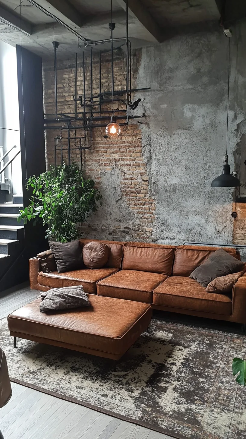 Cozy Urban Vintage: The Perfect Blend of Industrial Charm and Comfort