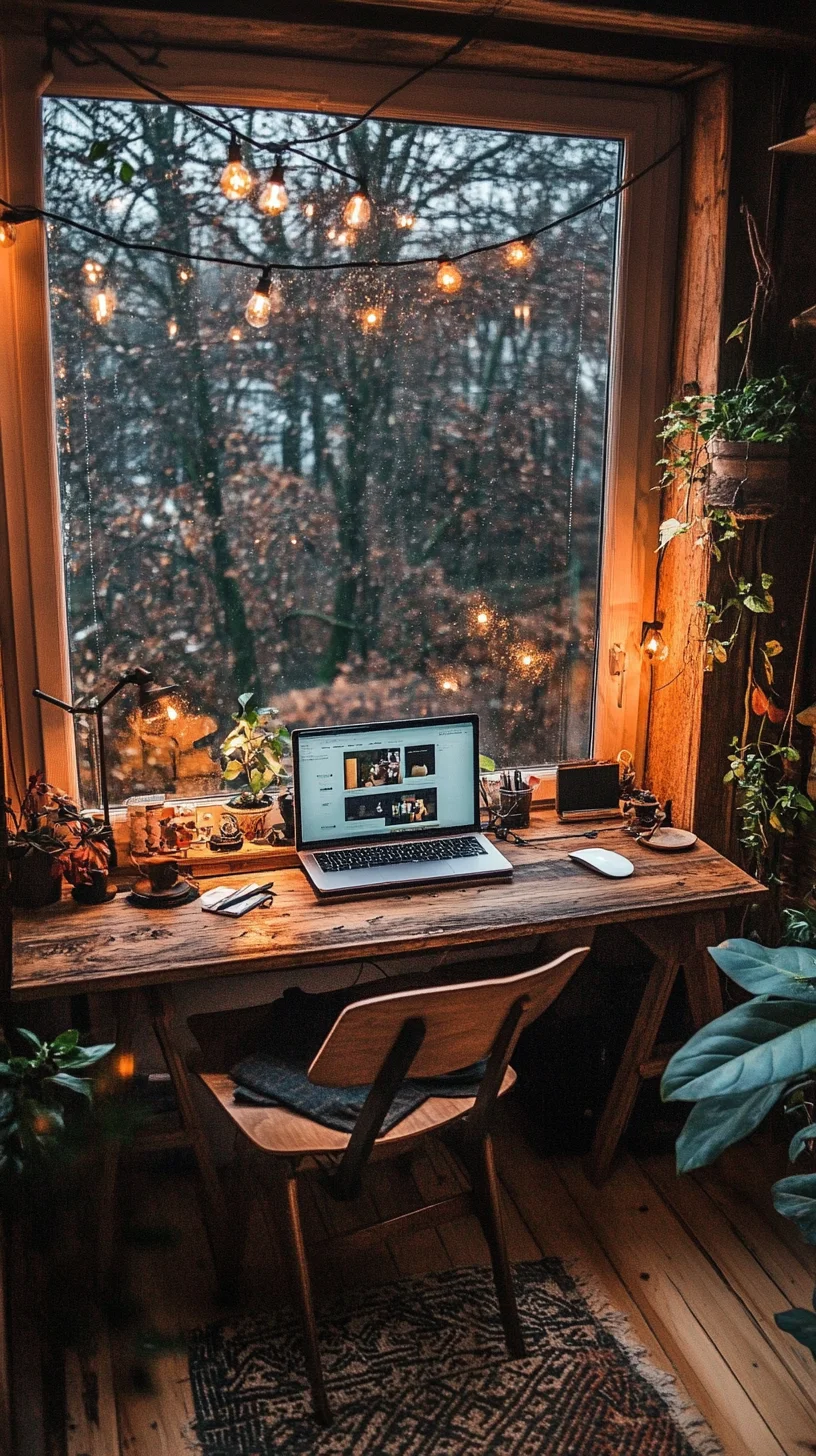 Cozy Workspace Vibes: Create Your Perfect Home Office Sanctuary