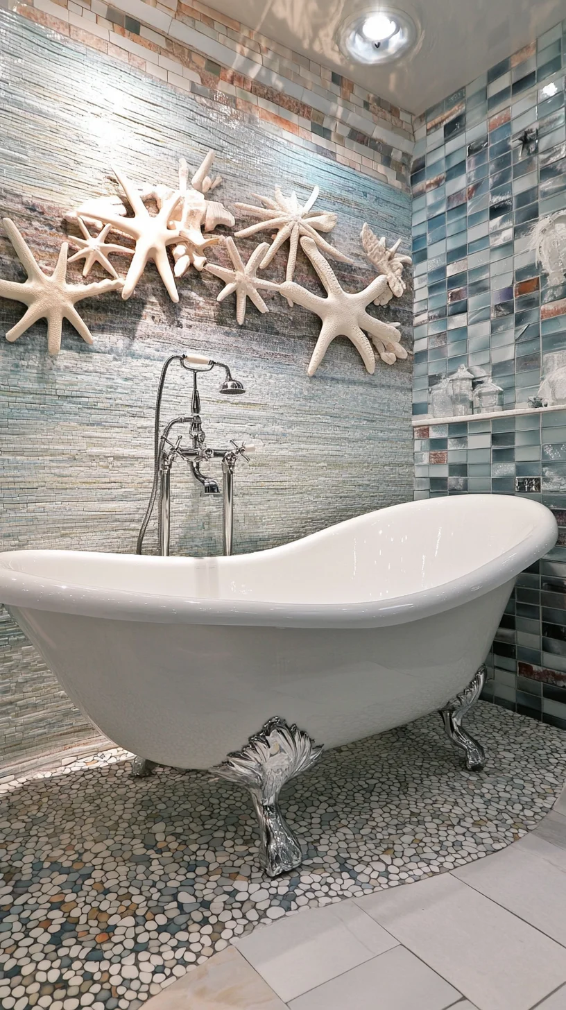 Create a Coastal Oasis: Embrace Nautical Elegance in Your Bathroom Design