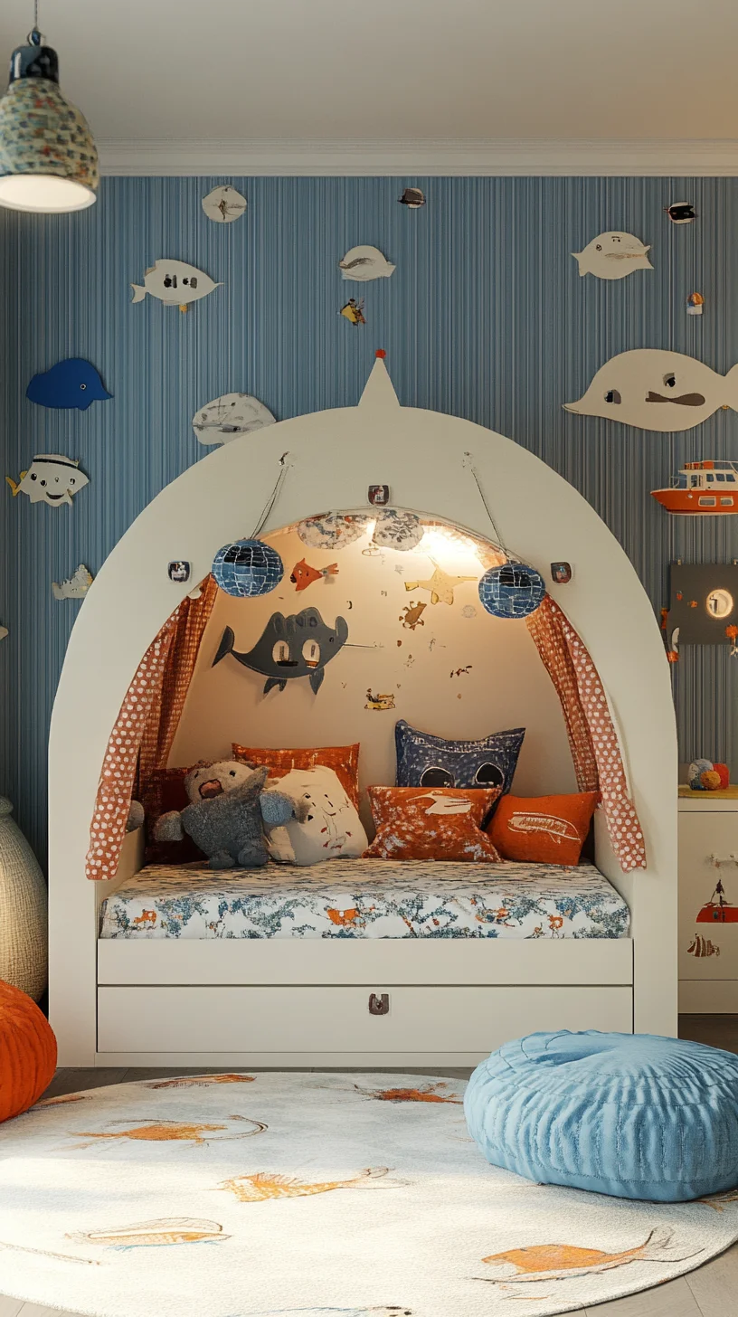 Create a Cozy Underwater Retreat: A Dreamy Bedroom for Little Explorers