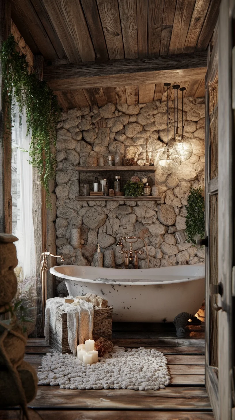 Create Your Cozy Sanctuary: Embrace Rustic Charm in Your Bathroom