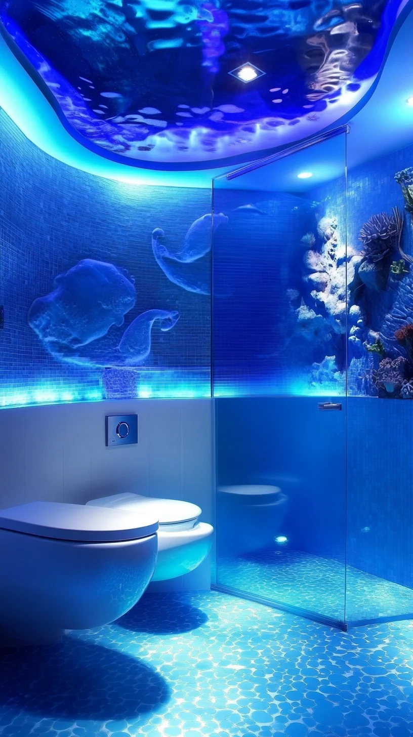 Dive into Serenity: The Ultimate Ocean-Inspired Bathroom Oasis