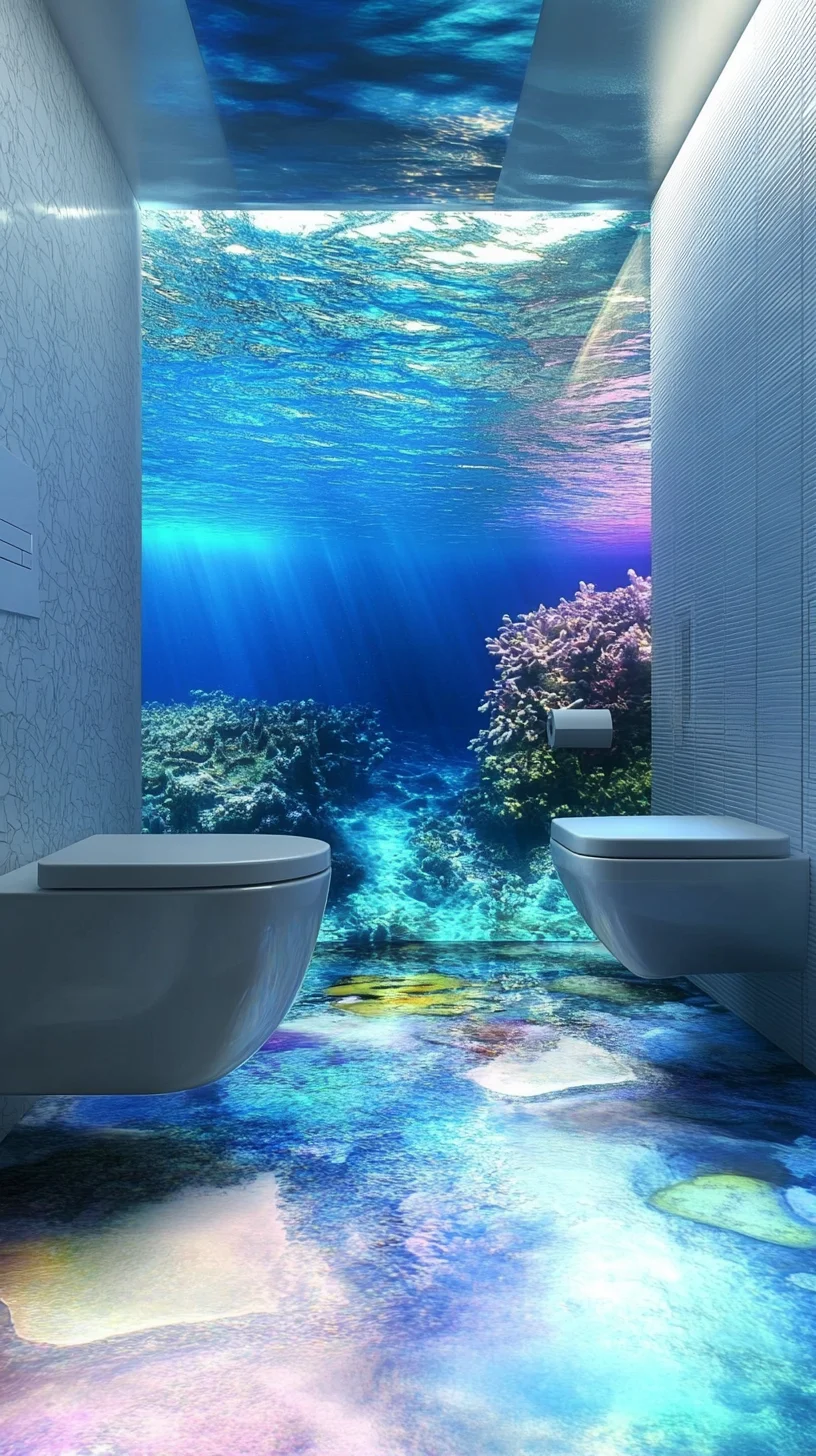 Dive into Serenity: Transform Your Bathroom with an Underwater Oasis