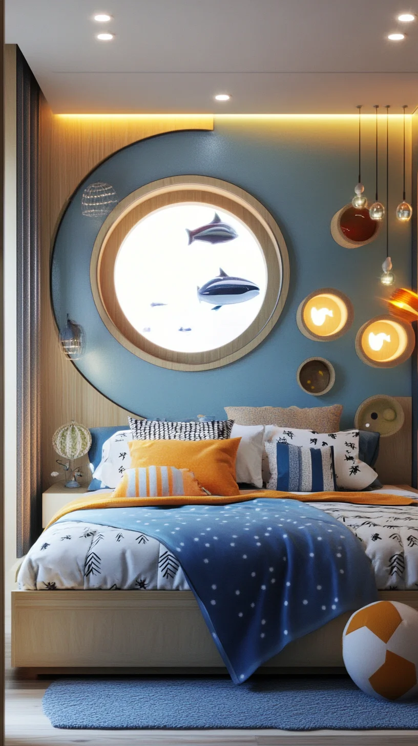 Dive Into Tranquility: A Nautical-Infused Bedroom Oasis