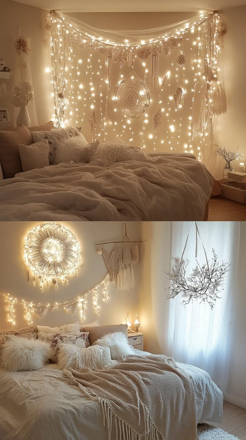 Dreamy Fairy Lights and Boho Decor: Transform Your Space into a Cozy Oasis