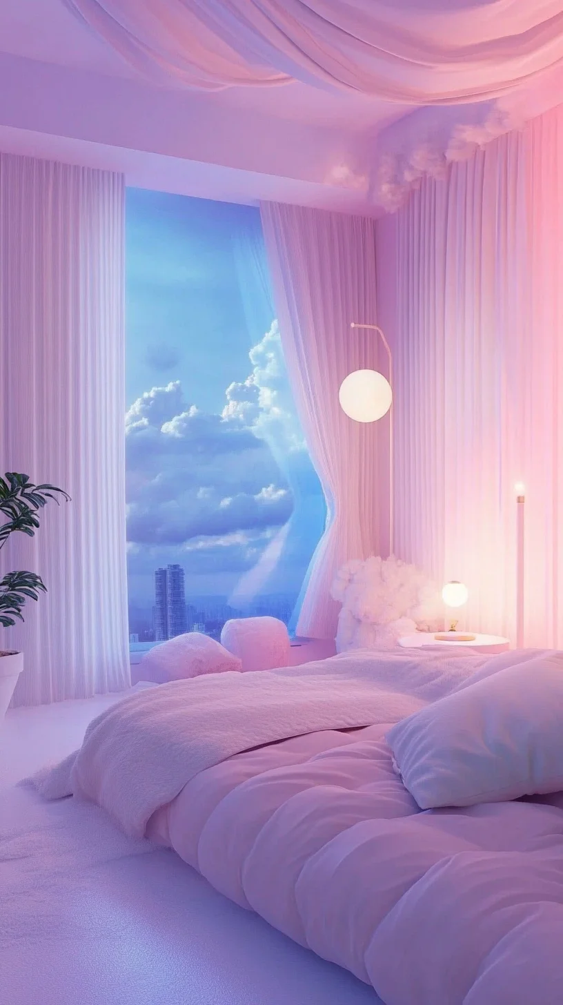 Dreamy Pastel Paradise: Create Your Serene Sanctuary with Soft Textures and Colors