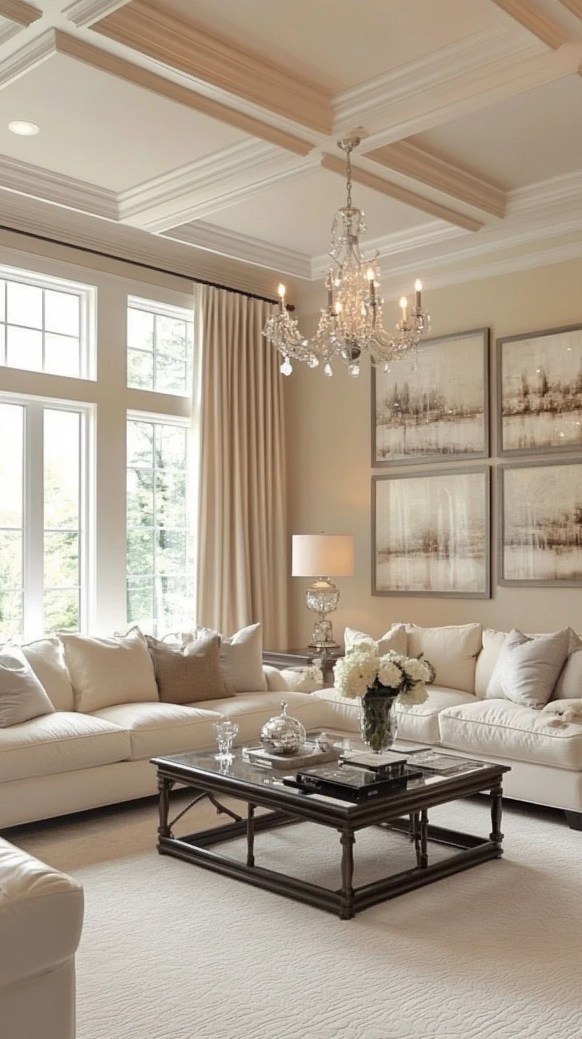 Elegant Comfort: Create a Chic and Inviting Living Room Oasis