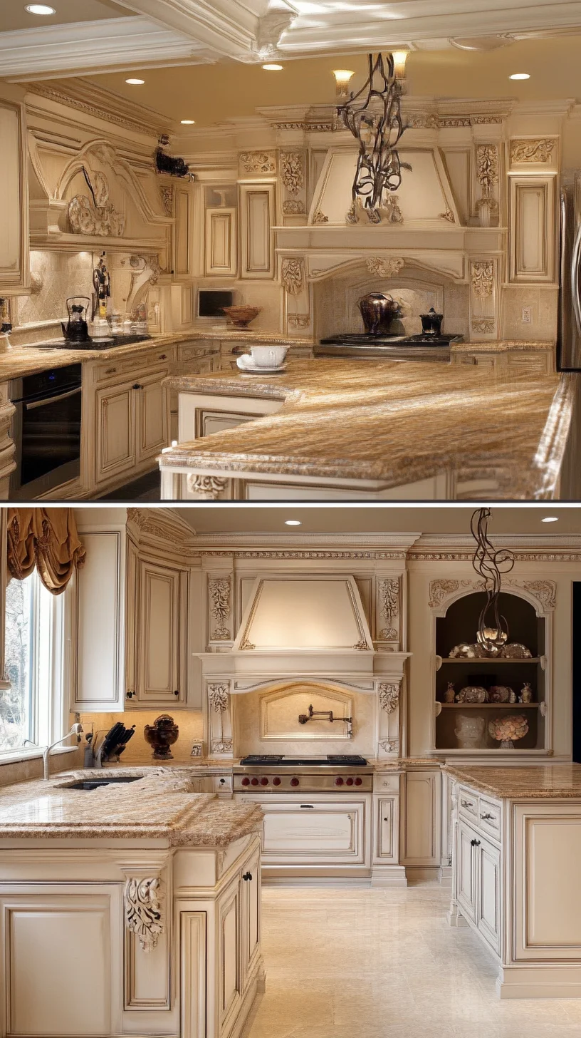 Elegant Luxury: Timeless Traditional Kitchen Design With Exquisite Details