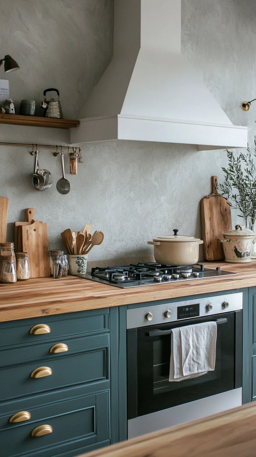 Elegant Rustic Charm: Embrace the Beauty of Earthy Kitchen Aesthetics