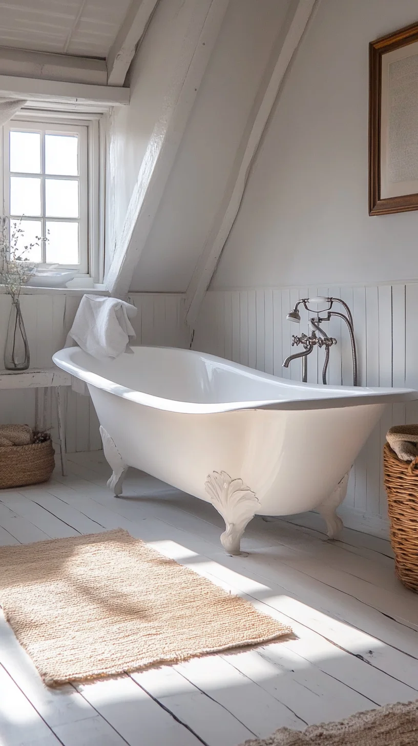 Elevate Your Bathroom Aesthetics with a Vintage Freestanding Bathtub