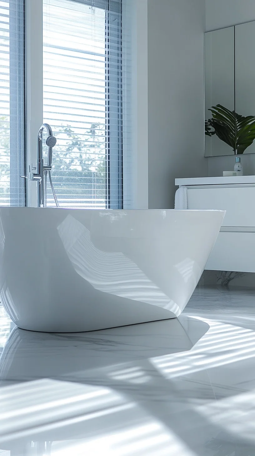 Elevate Your Bathroom Aesthetics with Sleek Minimalist Design