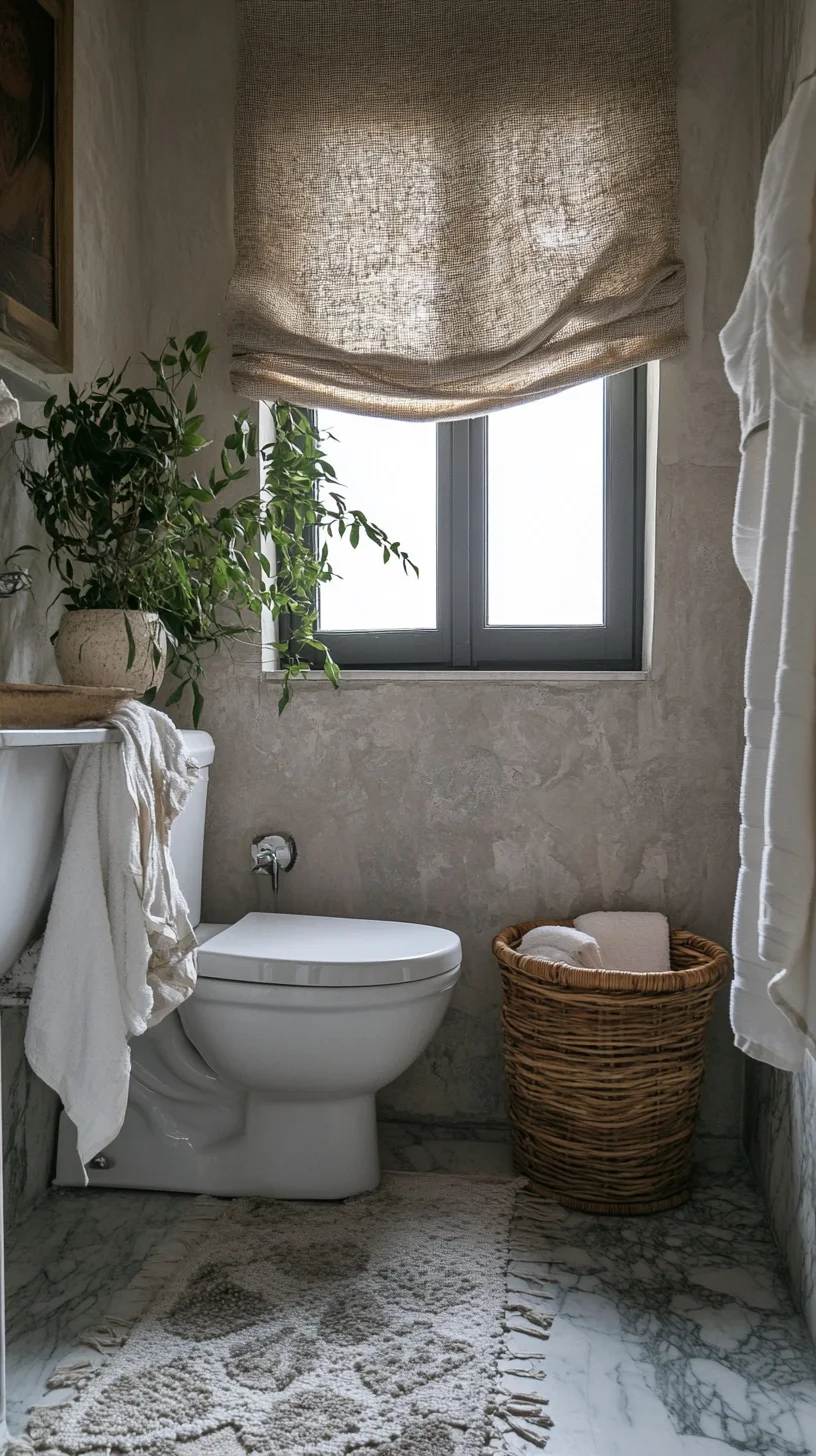 Elevate Your Bathroom: Chic Minimalism Meets Natural Elements