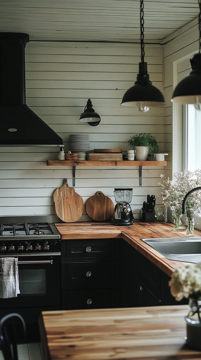 Elevate Your Culinary Space: Embrace Modern Rustic Charm in the Kitchen