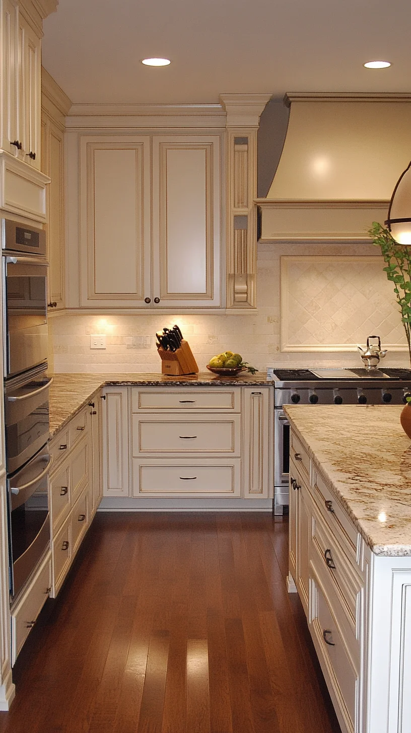 Elevate Your Home with Timeless Classic Creamy Kitchen Elegance