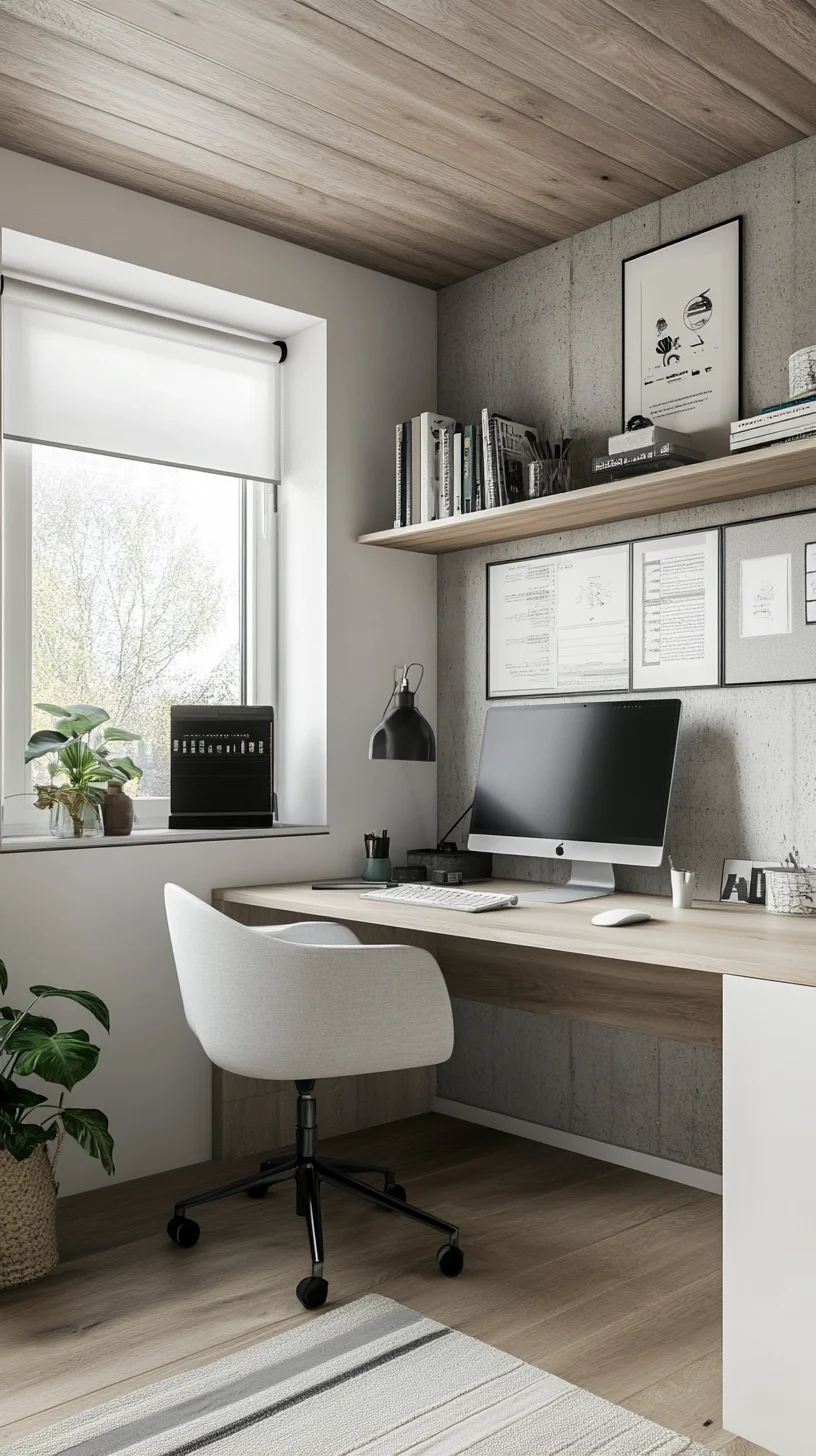 Elevate Your Space: Minimalist Home Office Design for Maximum Productivity