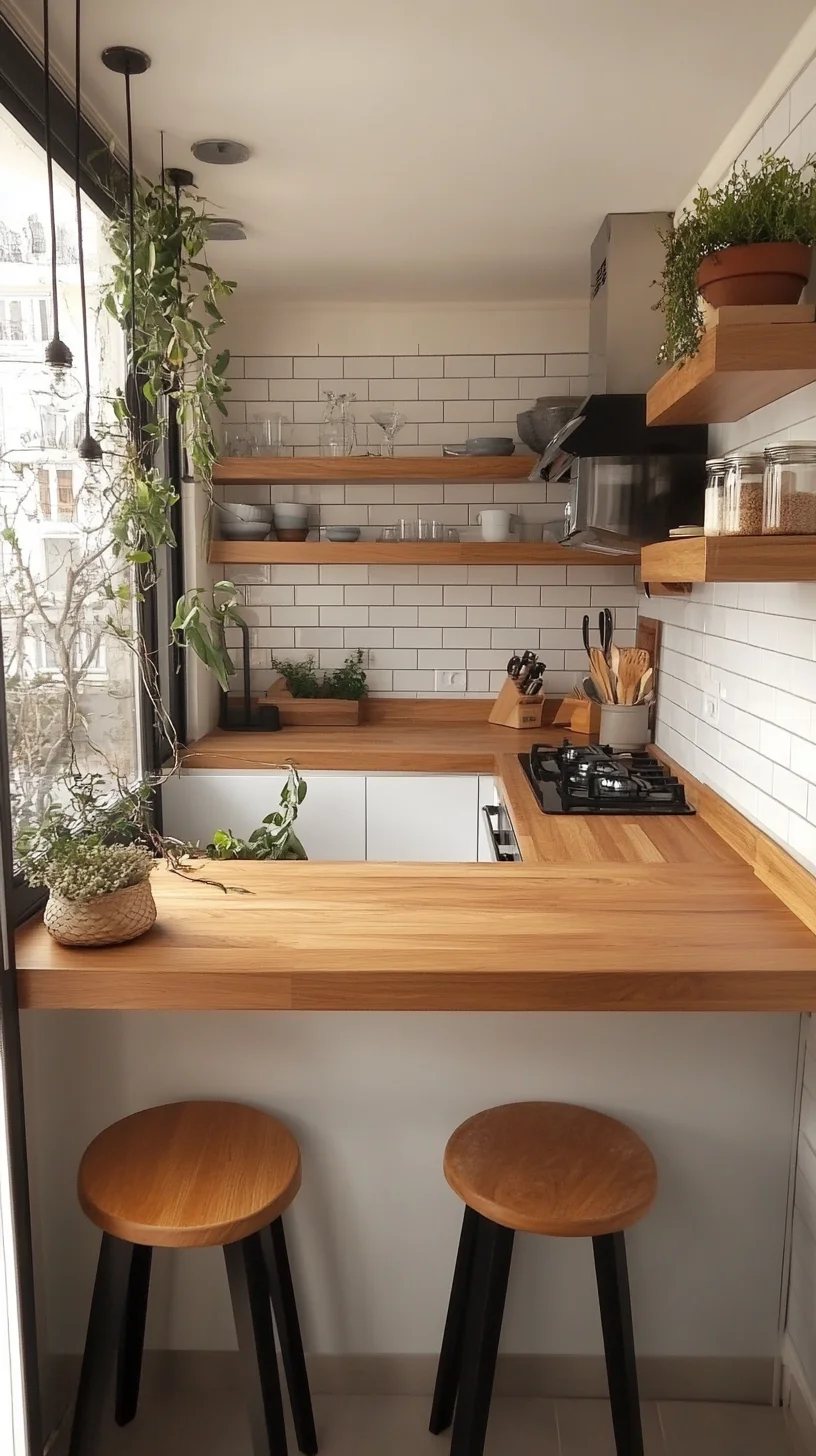 Elevate Your Space with a Chic and Minimalist Wooden Kitchen Design