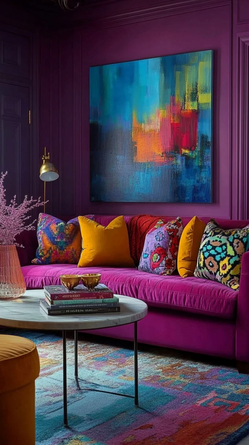 Elevate Your Space with Bold Colors and Eclectic Patterns