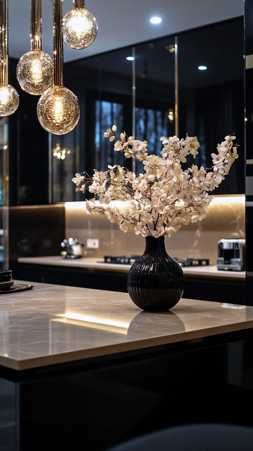 Elevate Your Space with Elegant Black and Gold Décor