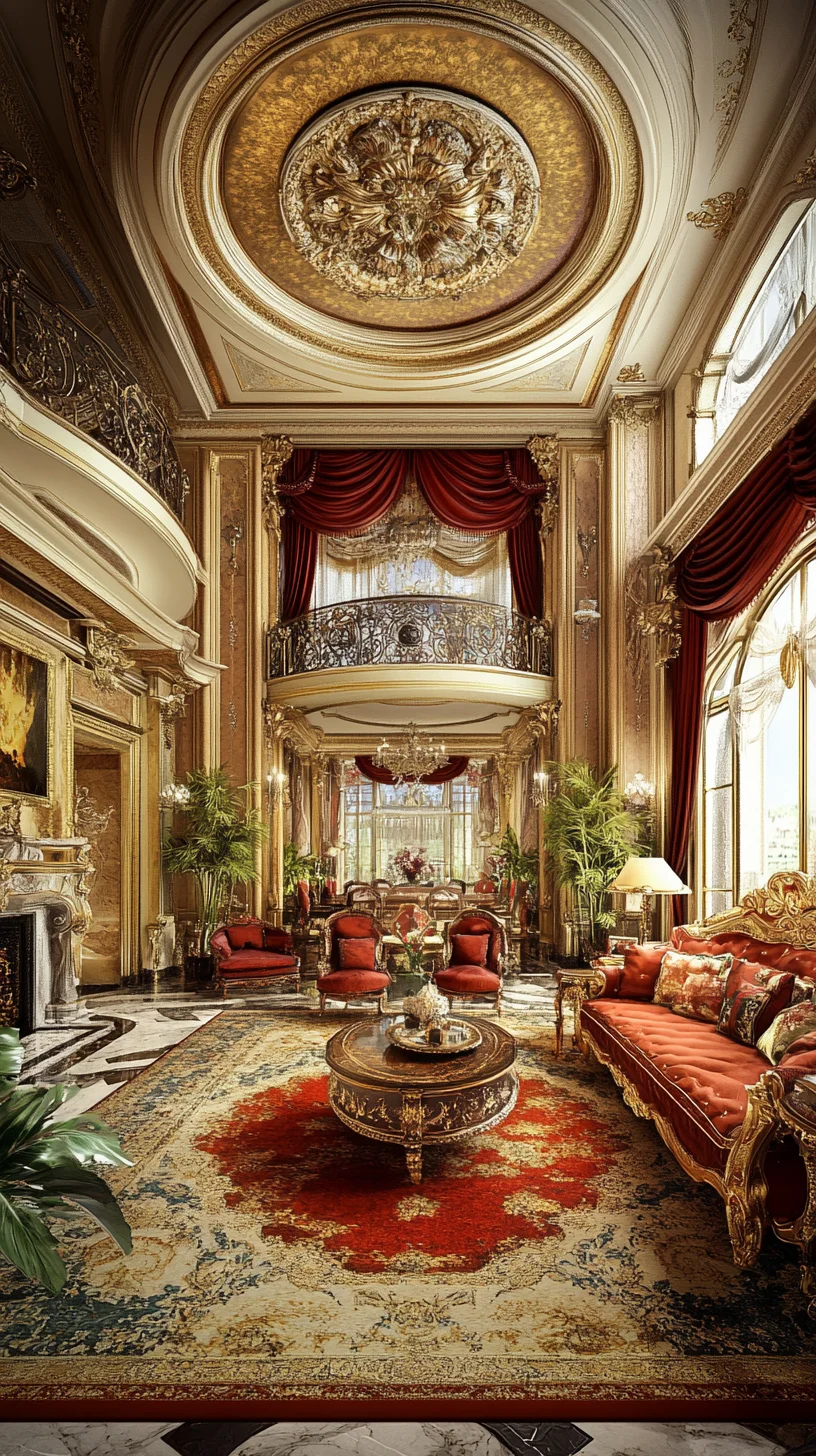 Elevate Your Space with Luxurious Baroque Elegance: Timeless Interior Inspiration