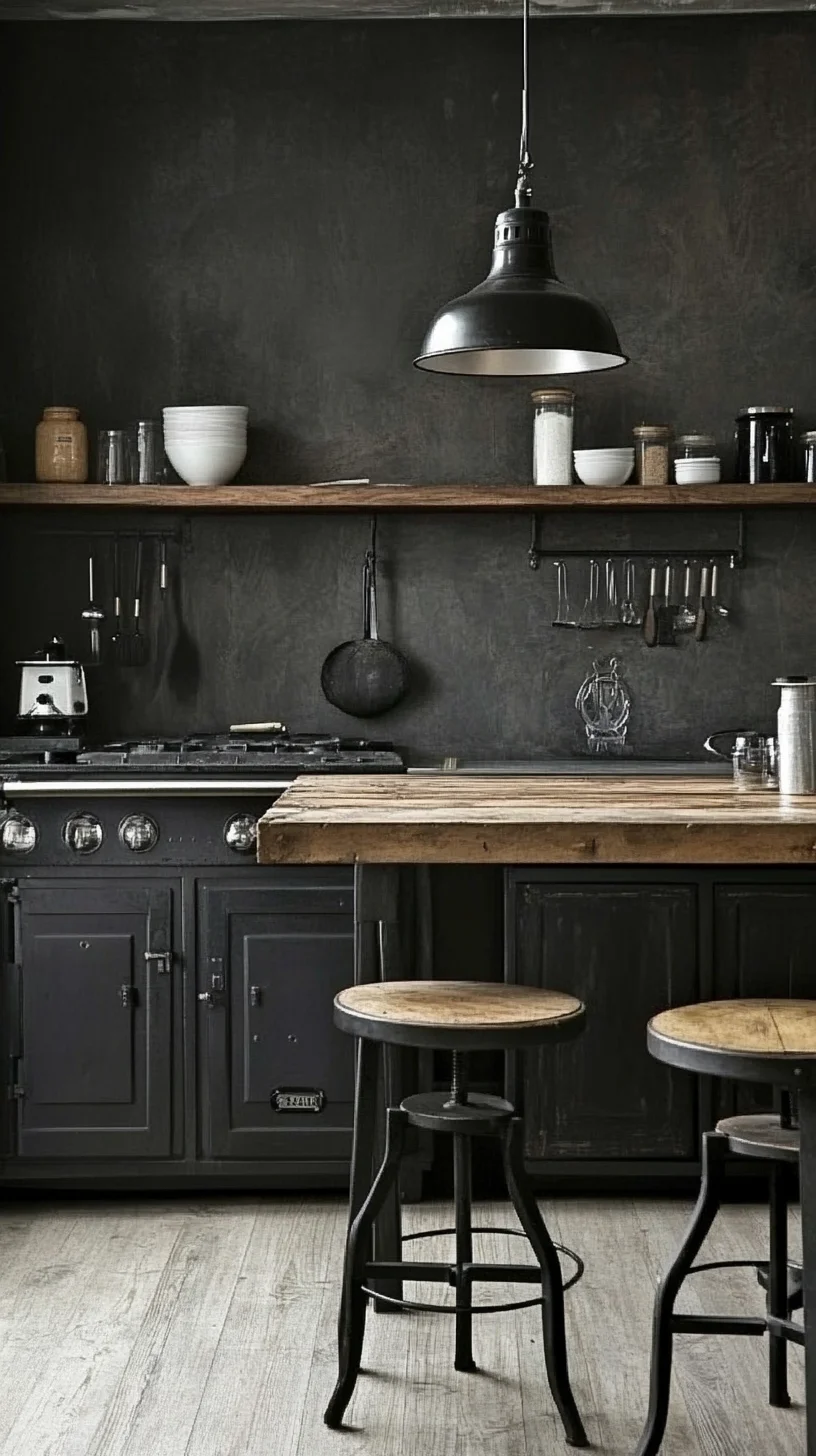 Elevate Your Space with Stunning Industrial-Chic Kitchen Décor