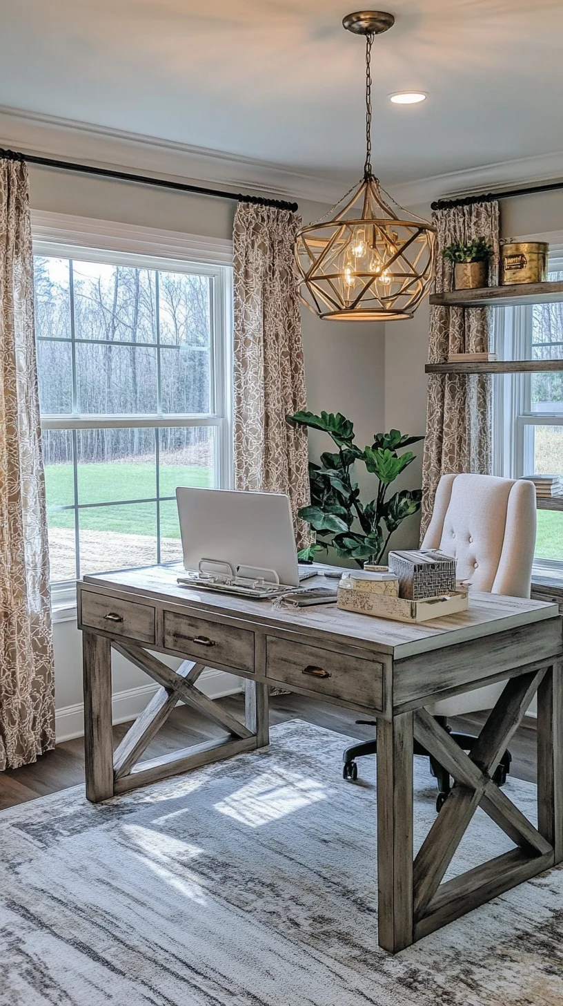 Elevate Your Workspace: Chic and Cozy Home Office Inspiration