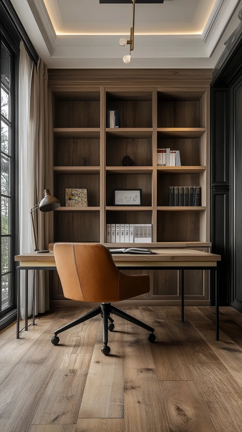 Elevate Your Workspace: Chic and Inviting Home Office Design