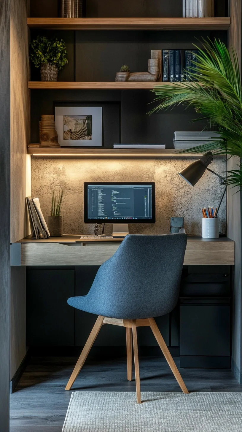 Elevate Your Workspace: Chic Minimalist Home Office Design Ideas