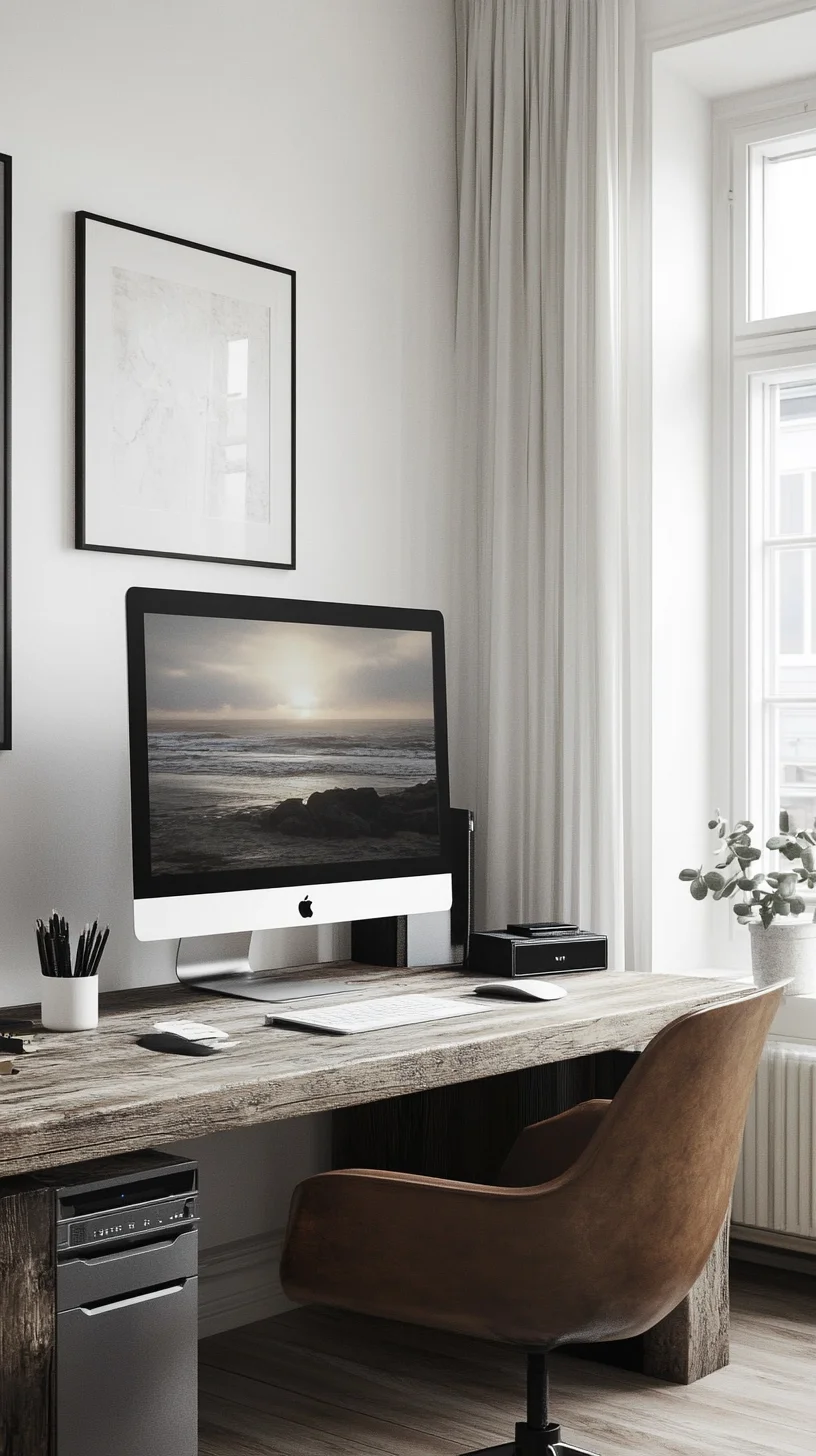 Elevate Your Workspace: Chic Minimalist Office Design for Maximum Productivity