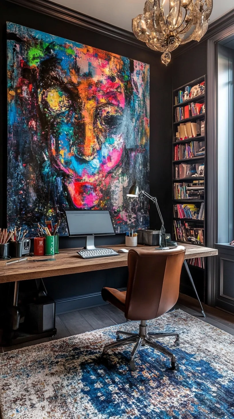 Elevate Your Workspace: Embrace Art-Inspired Office Décor for Creativity