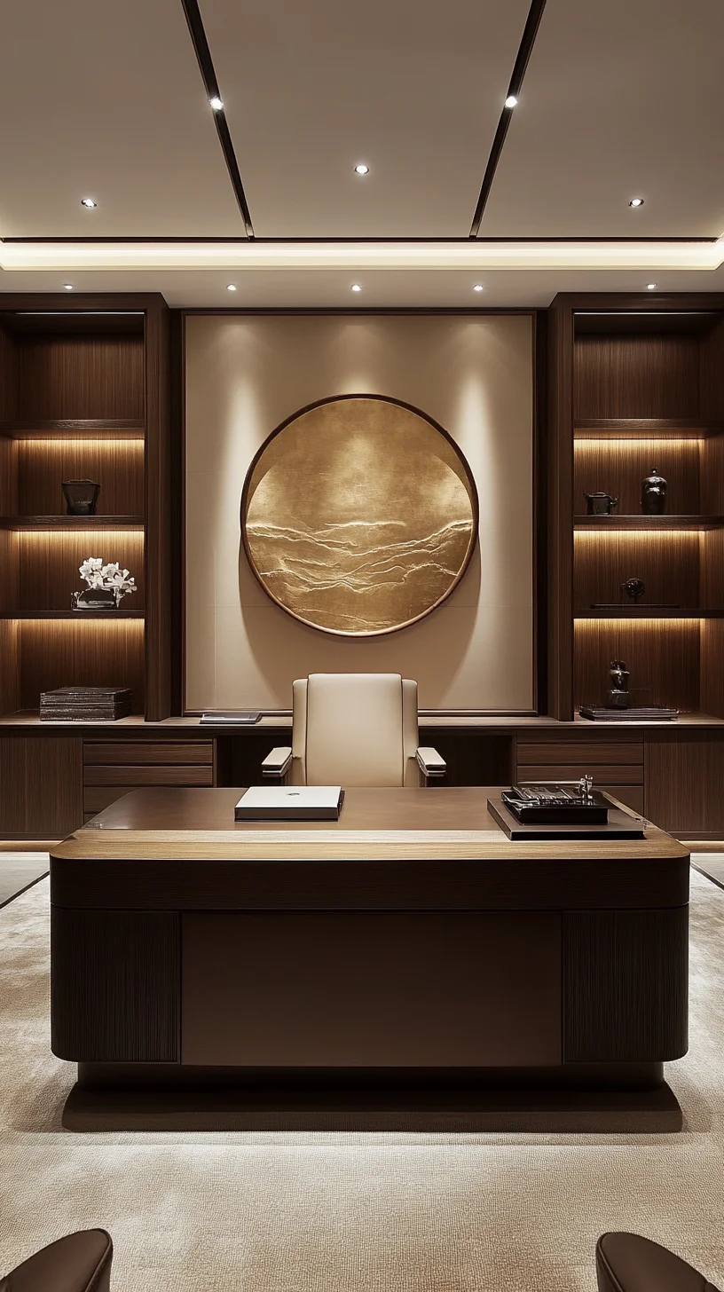 Elevate Your Workspace: Luxurious Minimalism for Modern Professionals